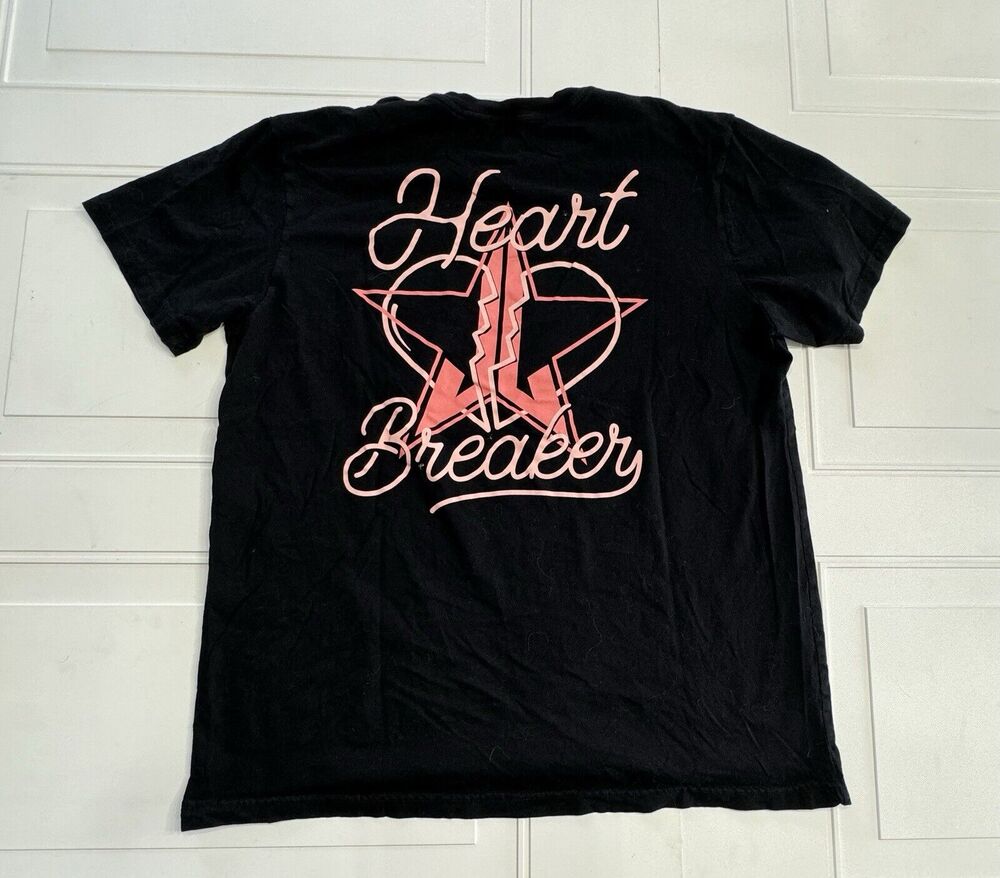 Jeffree Star Heart Breaker T Shirt BLACK 2XL TEE Unisex LIMITED EDITION